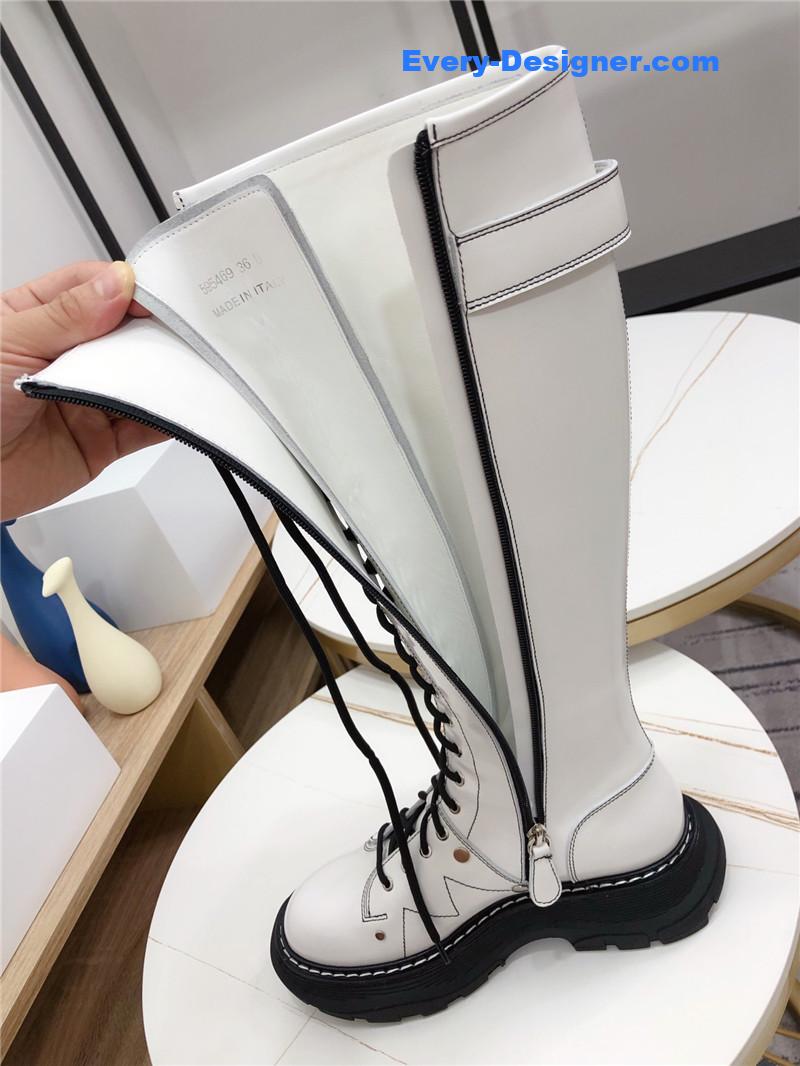 Alexander mcqueen new lace-up boots