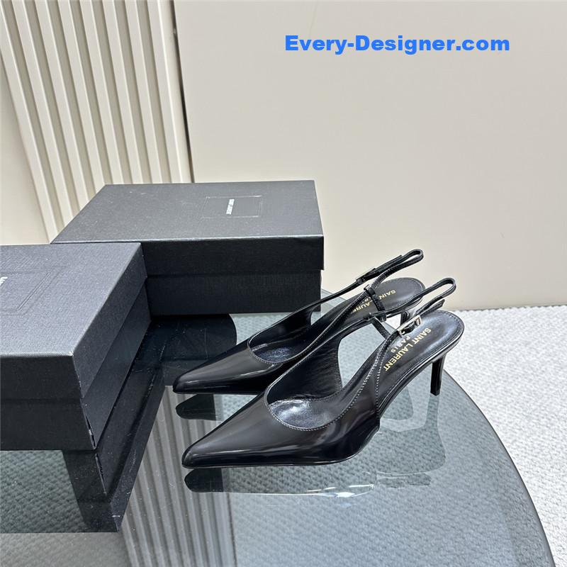 YSL pointed toe high heels