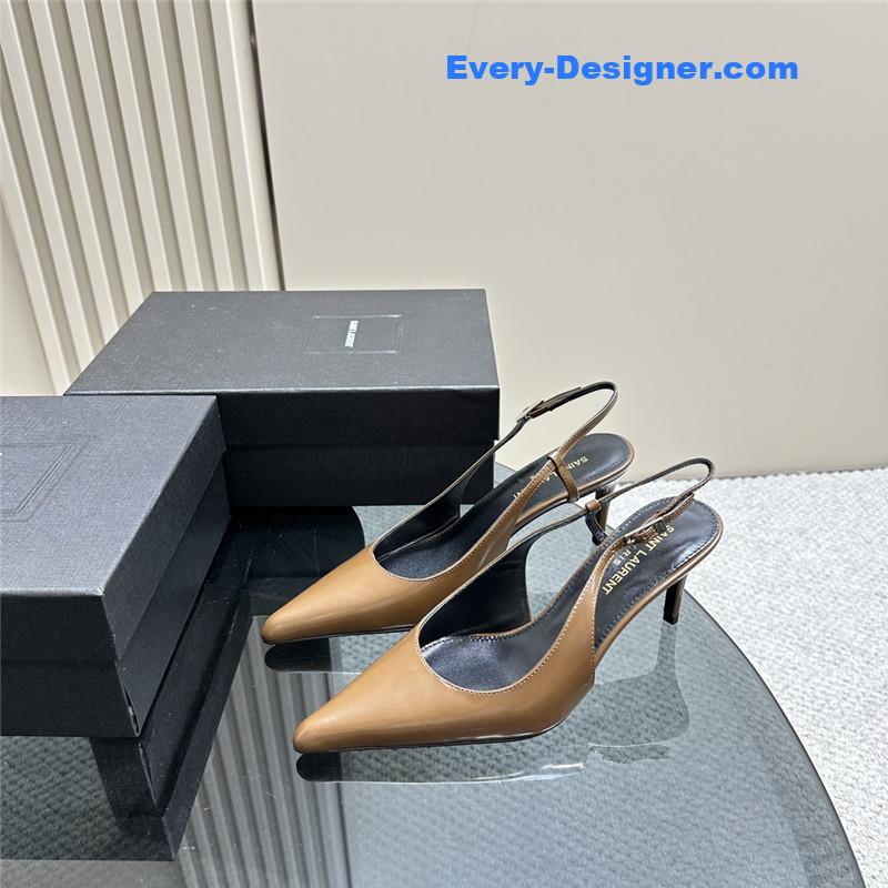 YSL pointed toe high heels