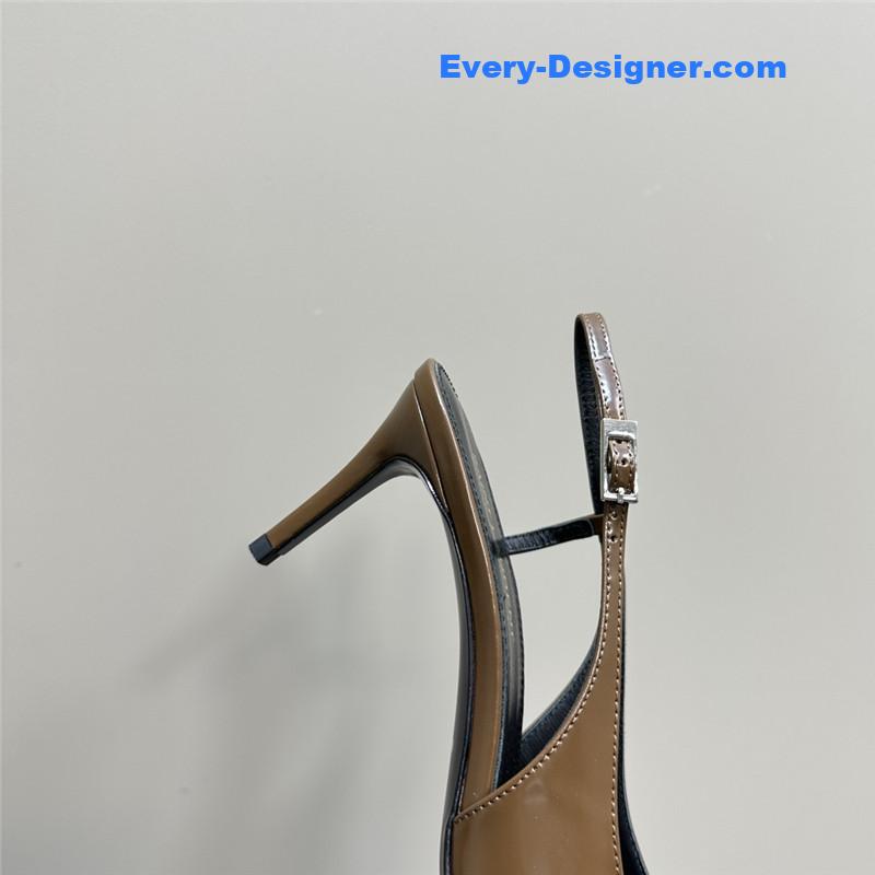 YSL pointed toe high heels