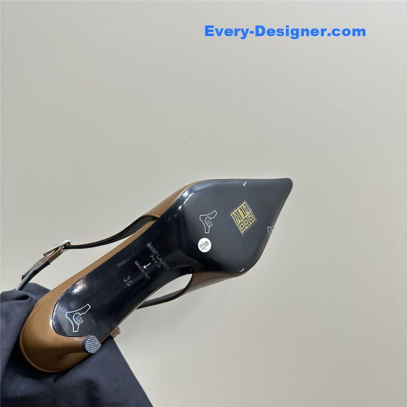 YSL pointed toe high heels