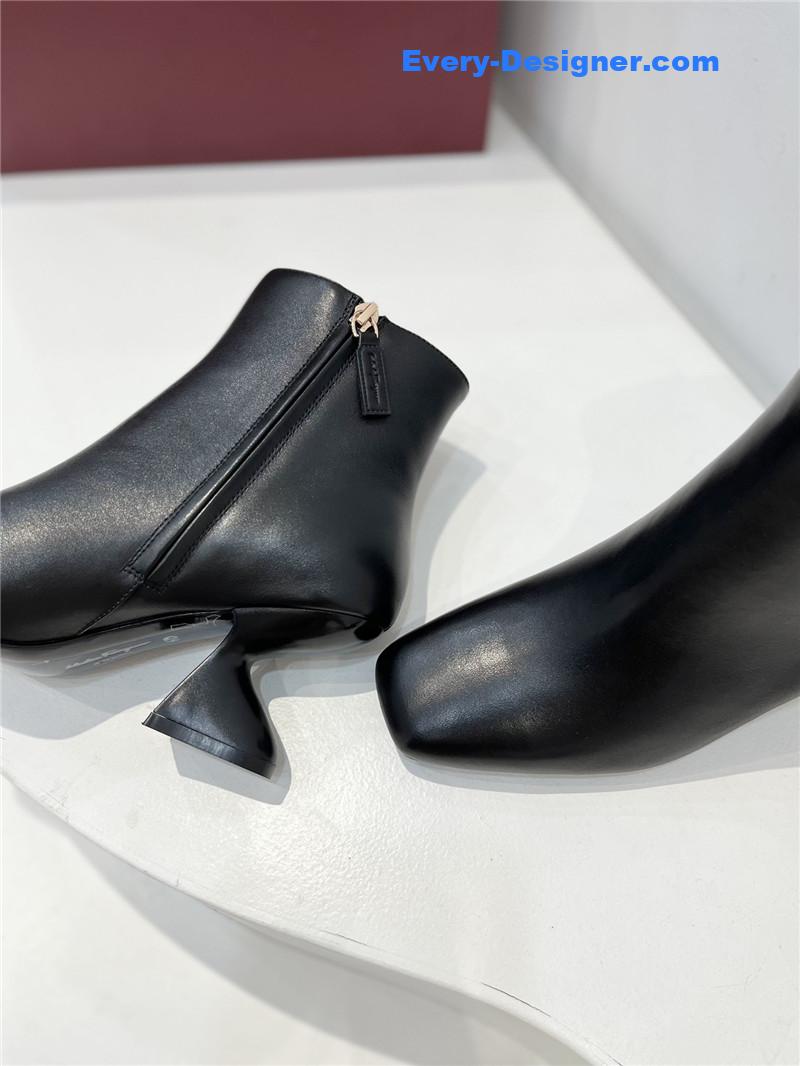 Salvatore Ferragamo Chelsea block heel boots