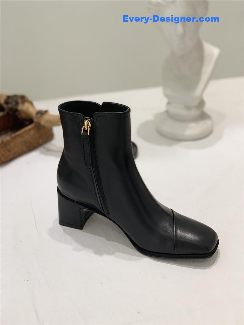 Salvatore Ferragamo block heel boots