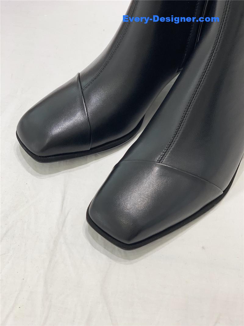 Salvatore Ferragamo block heel boots