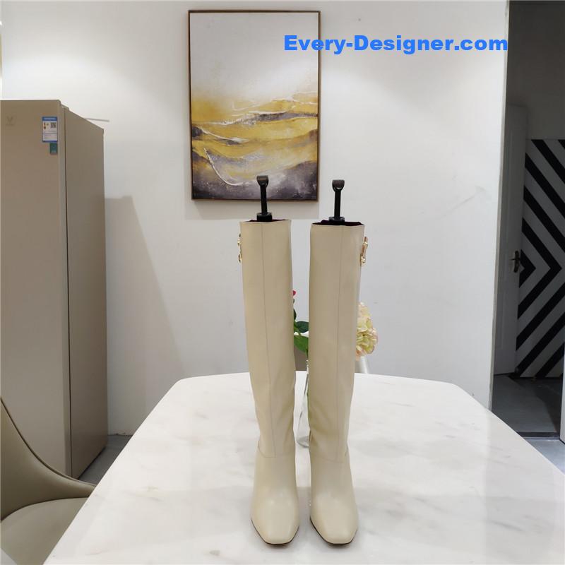 J1m*y Ch00 mahesa 100 leather knee-high boots