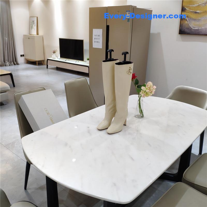 J1m*y Ch00 mahesa 100 leather knee-high boots