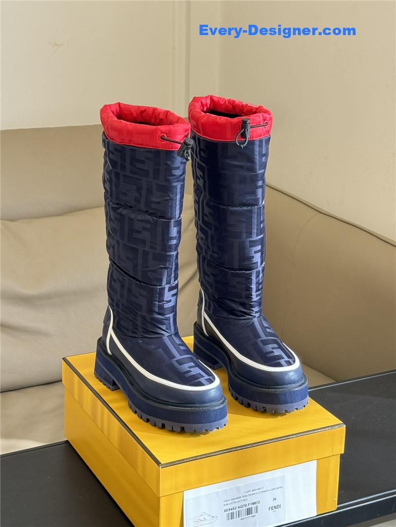 fendi classic FF presbyopic snow boots
