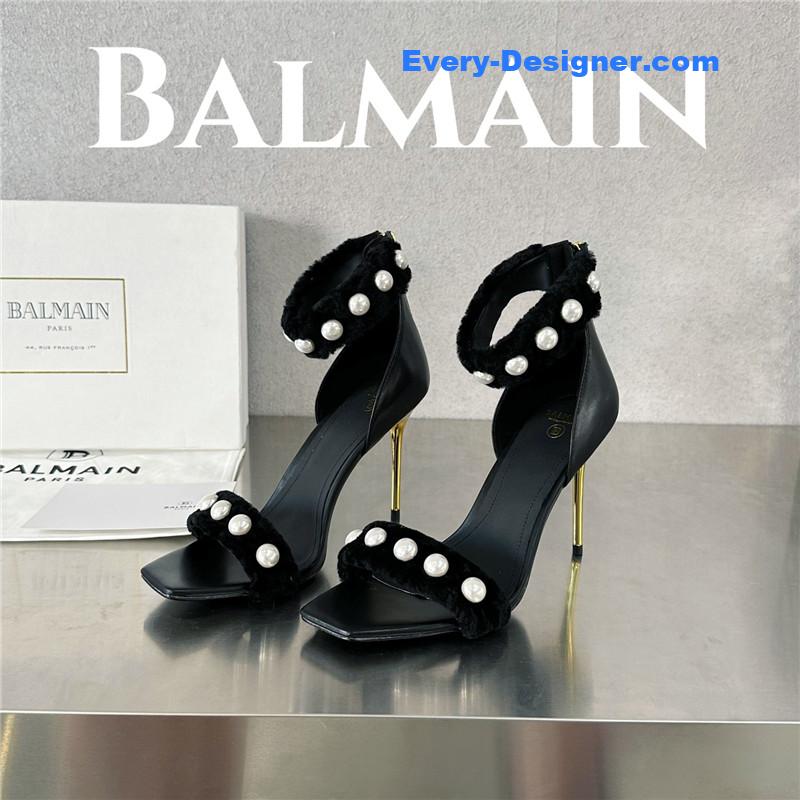 Balmain new high heel sandals