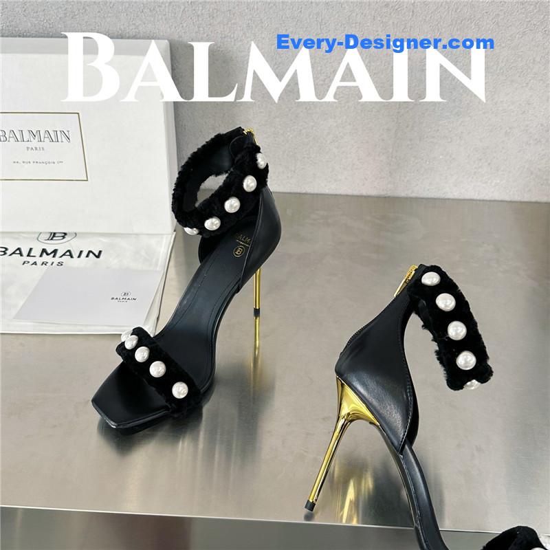 Balmain new high heel sandals