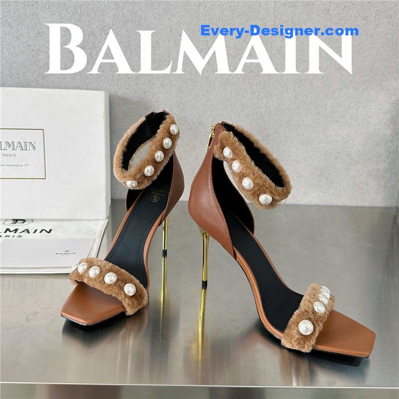 Balmain new high heel sandals