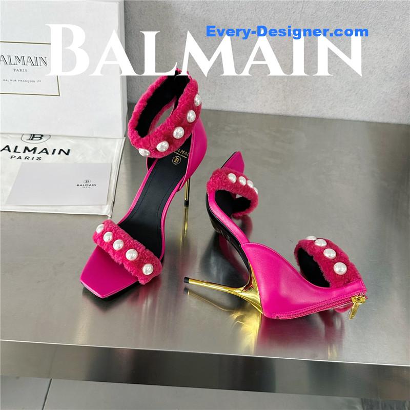 Balmain new high heel sandals