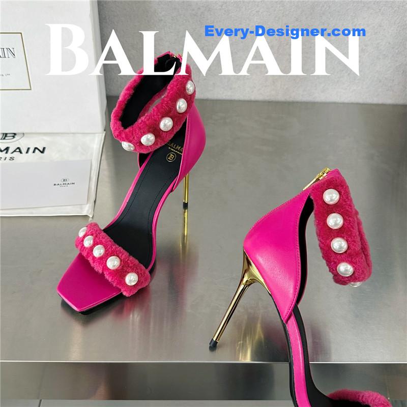 Balmain new high heel sandals