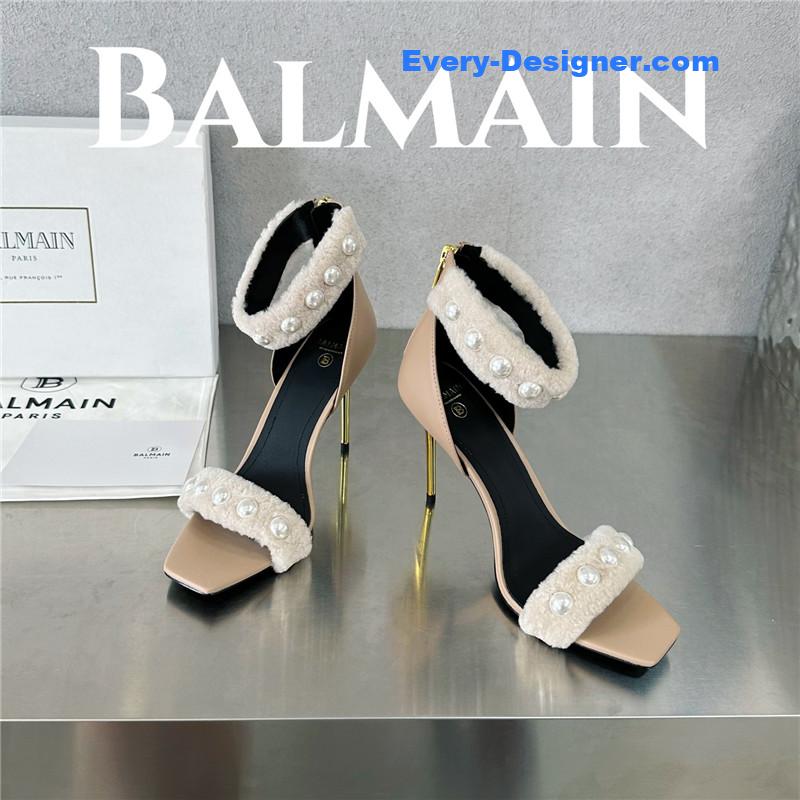 Balmain new high heel sandals
