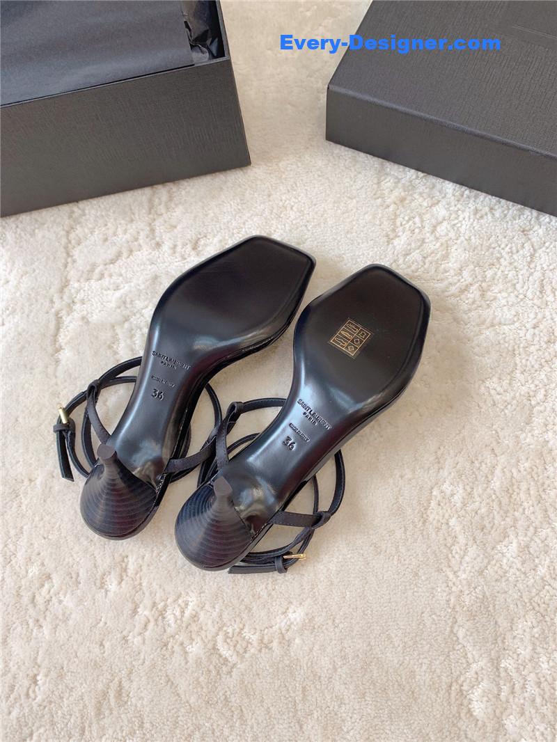 YSL kitten heel sandals