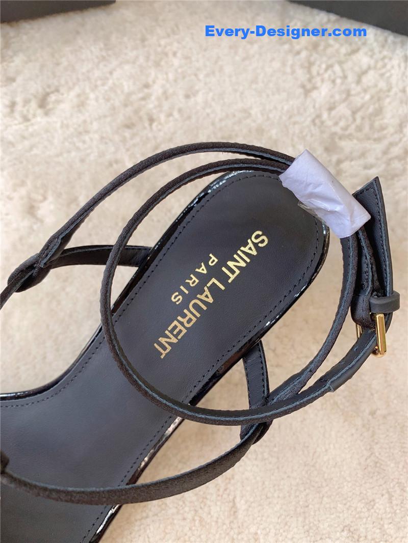 YSL kitten heel sandals