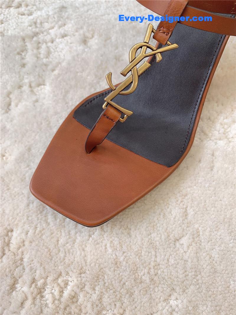 YSL kitten heel sandals