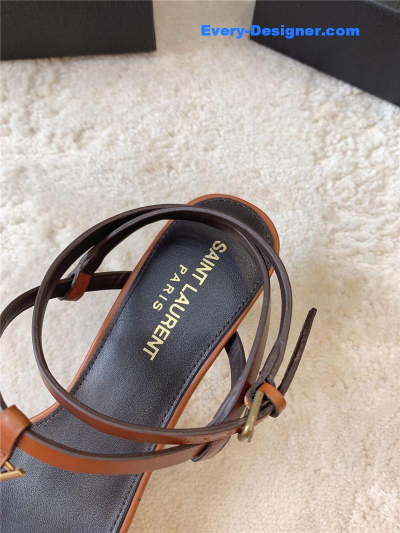 YSL kitten heel sandals