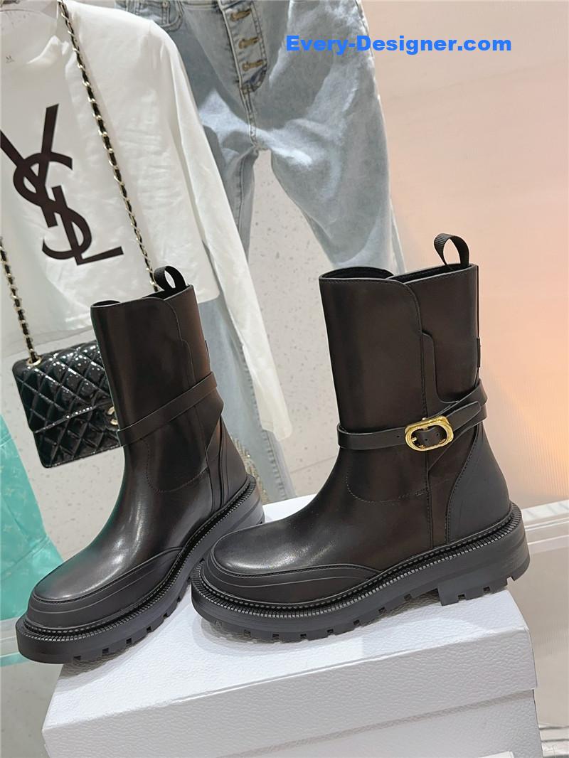 DIOR Empreinte Ankle Boots Women’s Black