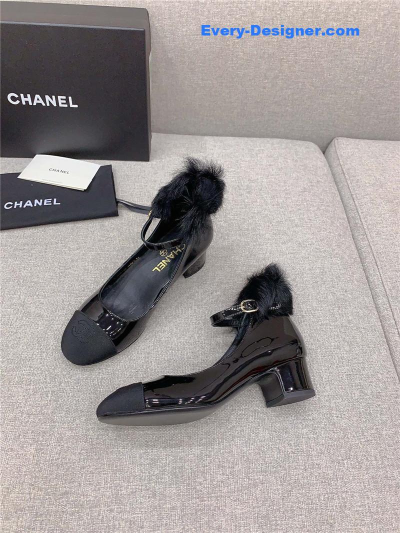 Ch**el new furry high heels