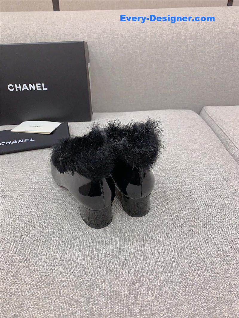 Ch**el new furry high heels