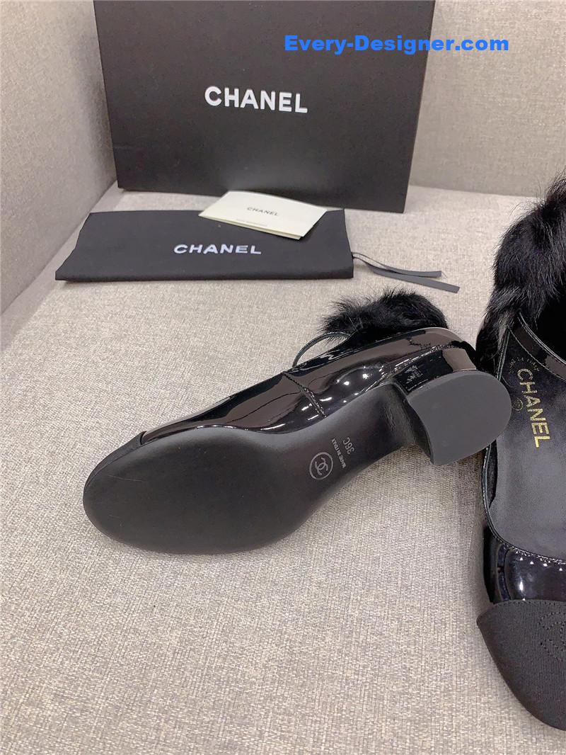 Ch**el new furry high heels