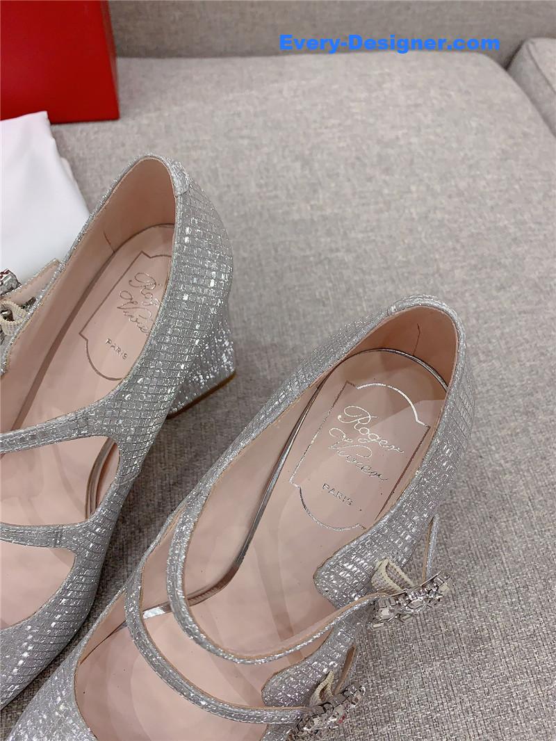 Roger vivor new high heel Mary Jane shoes