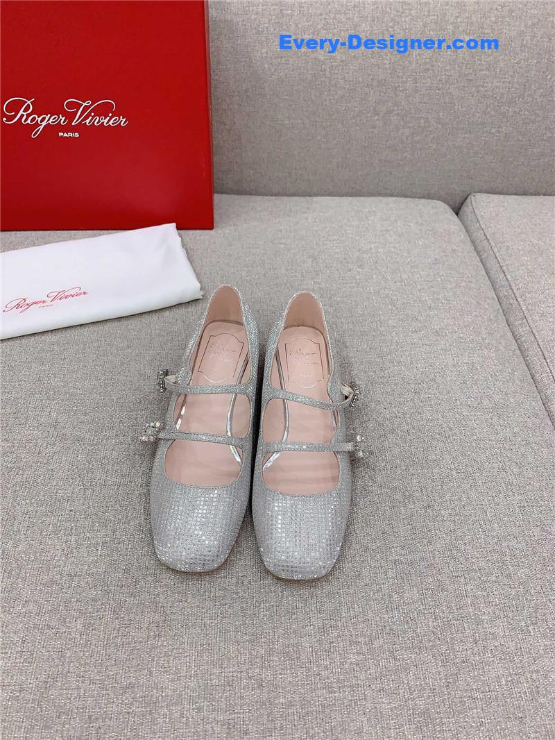 Roger vivor new high heel Mary Jane shoes