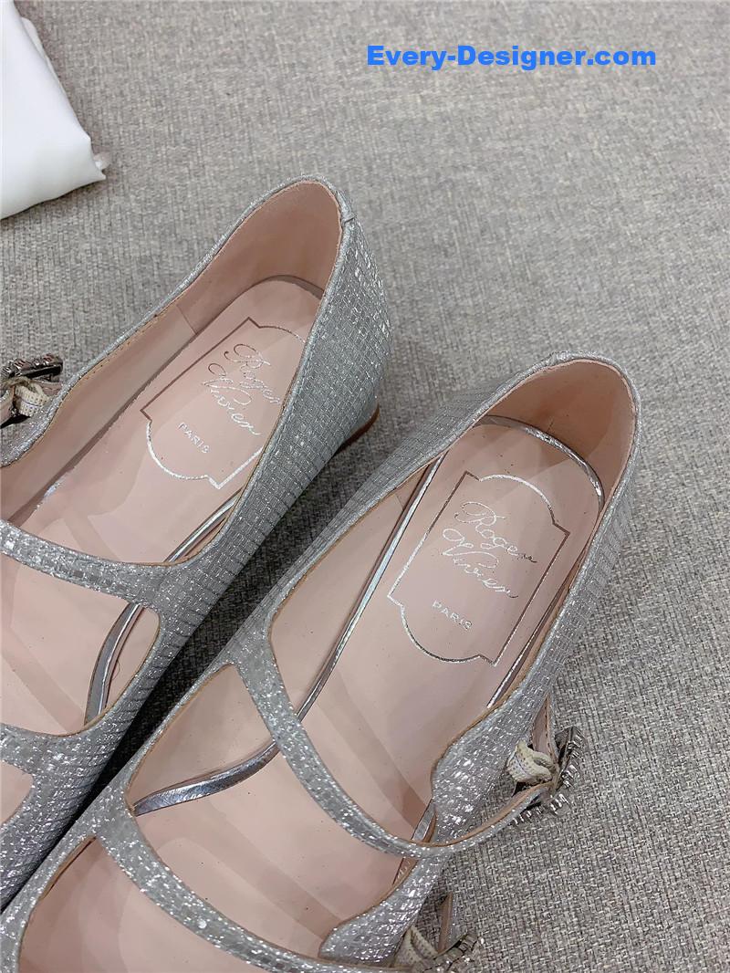 Roger vivor new high heel Mary Jane shoes