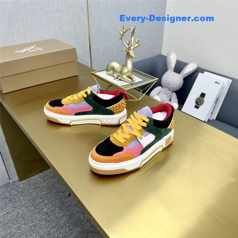 Chr1st1an louboutin unisex platform sneakers