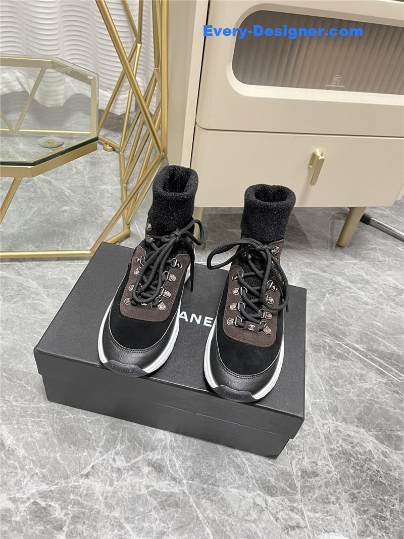 Chanel panda color casual sneakers