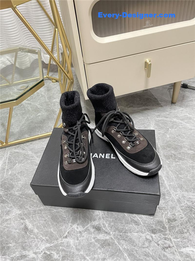 Chanel panda color casual sneakers