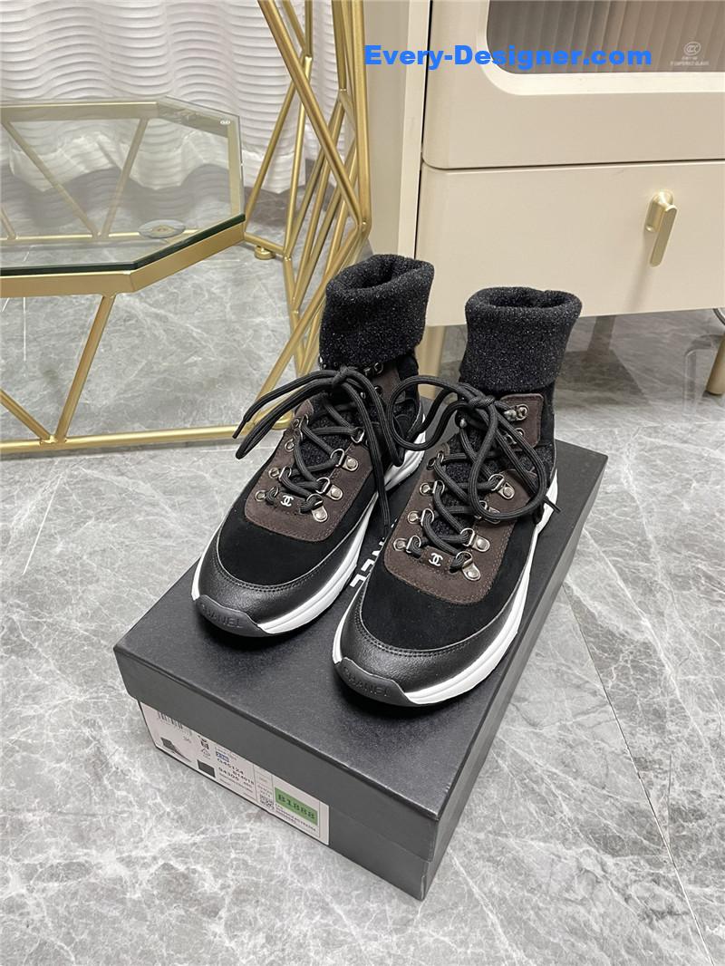 Chanel panda color casual sneakers
