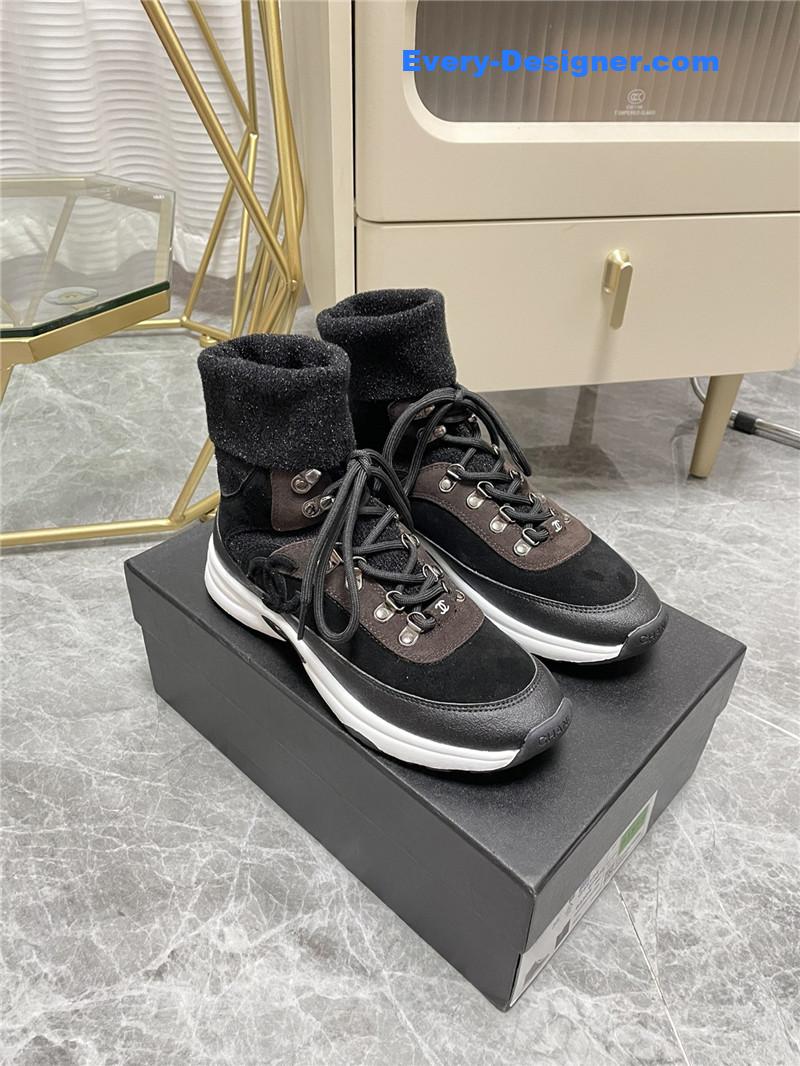 Chanel panda color casual sneakers