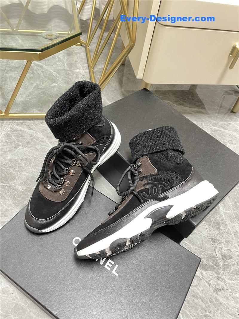 Chanel panda color casual sneakers