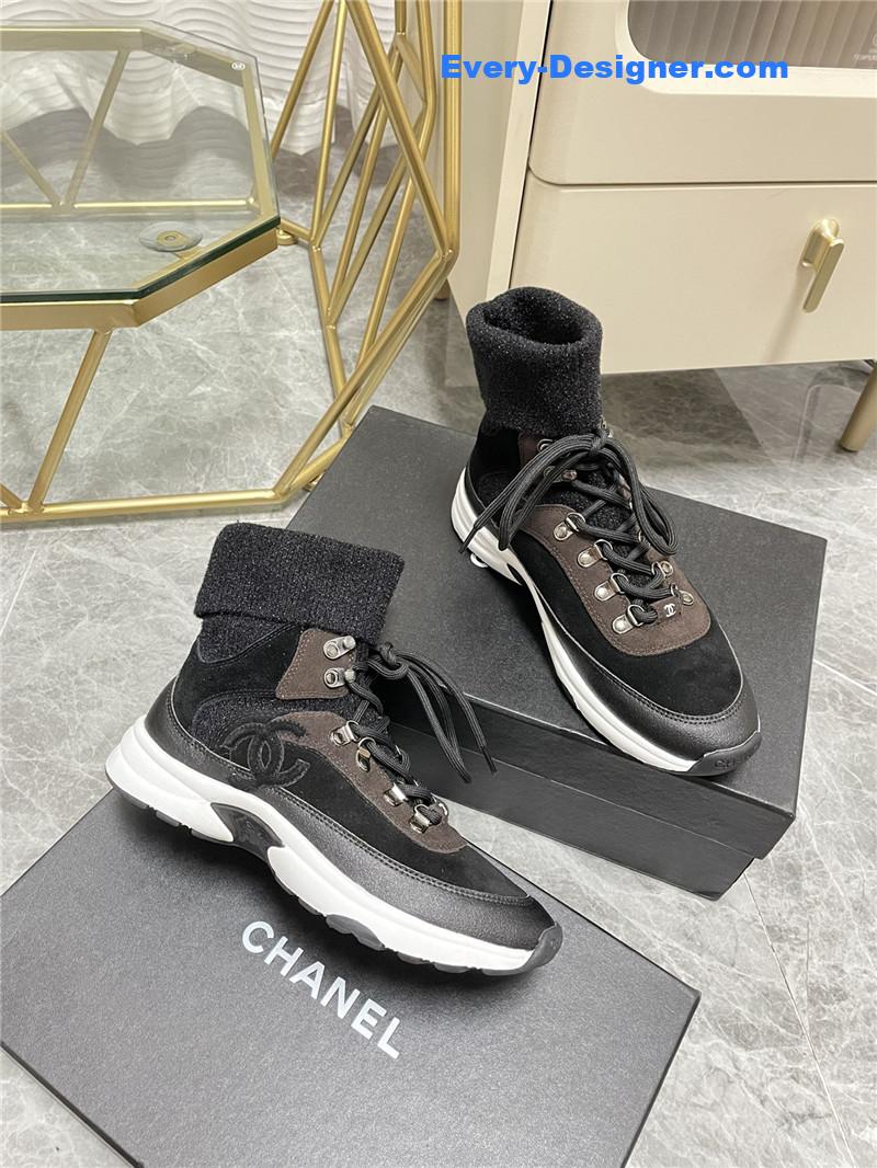 Chanel panda color casual sneakers
