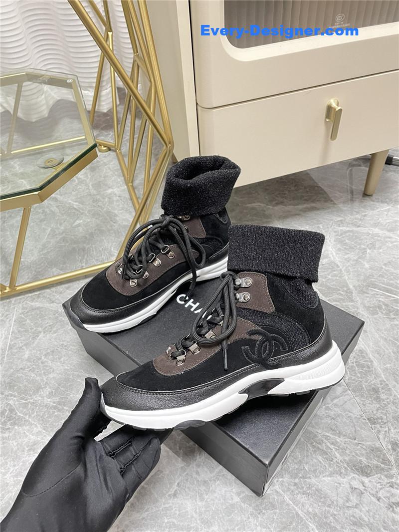 Chanel panda color casual sneakers
