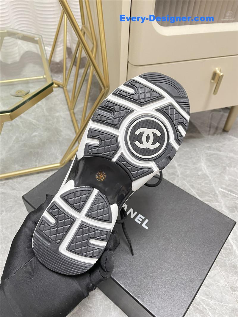 Chanel panda color casual sneakers