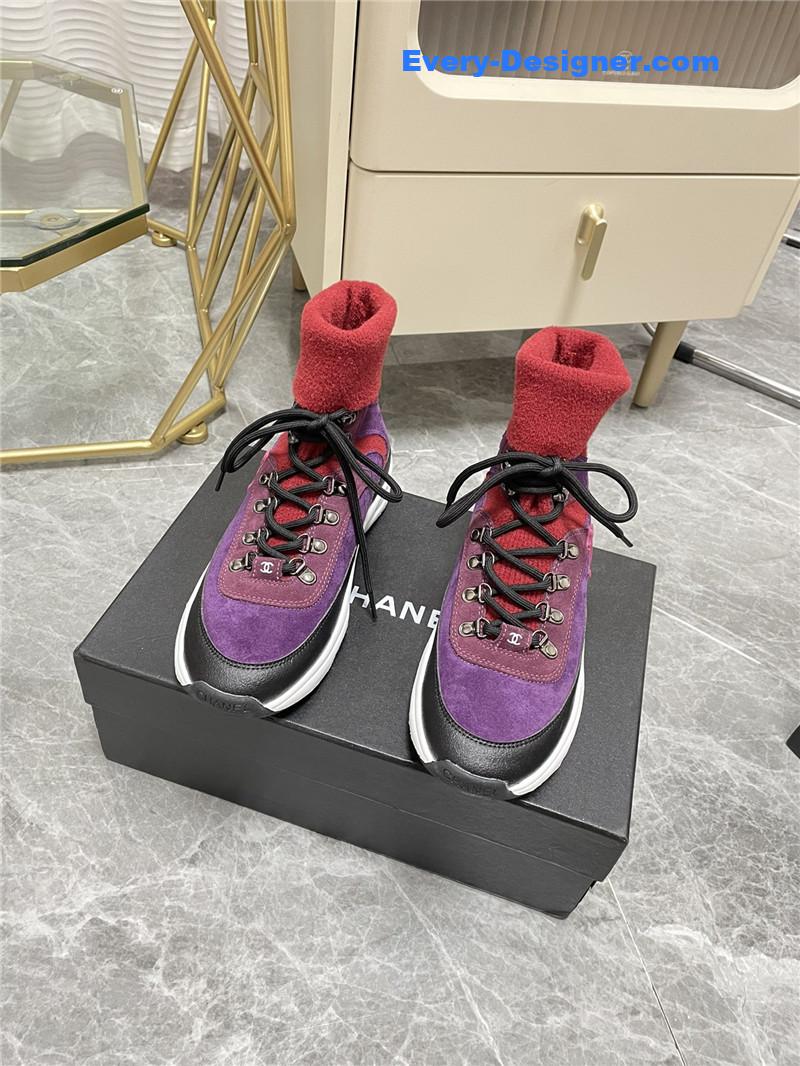 Chanel panda color casual sneakers