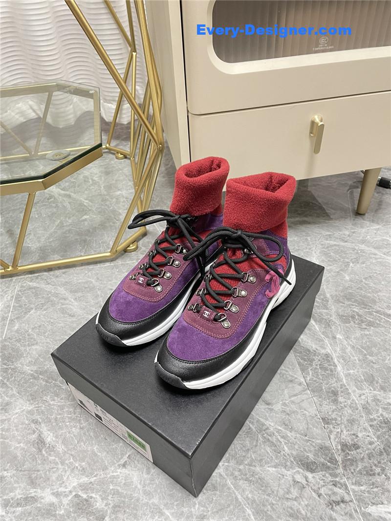 Chanel panda color casual sneakers