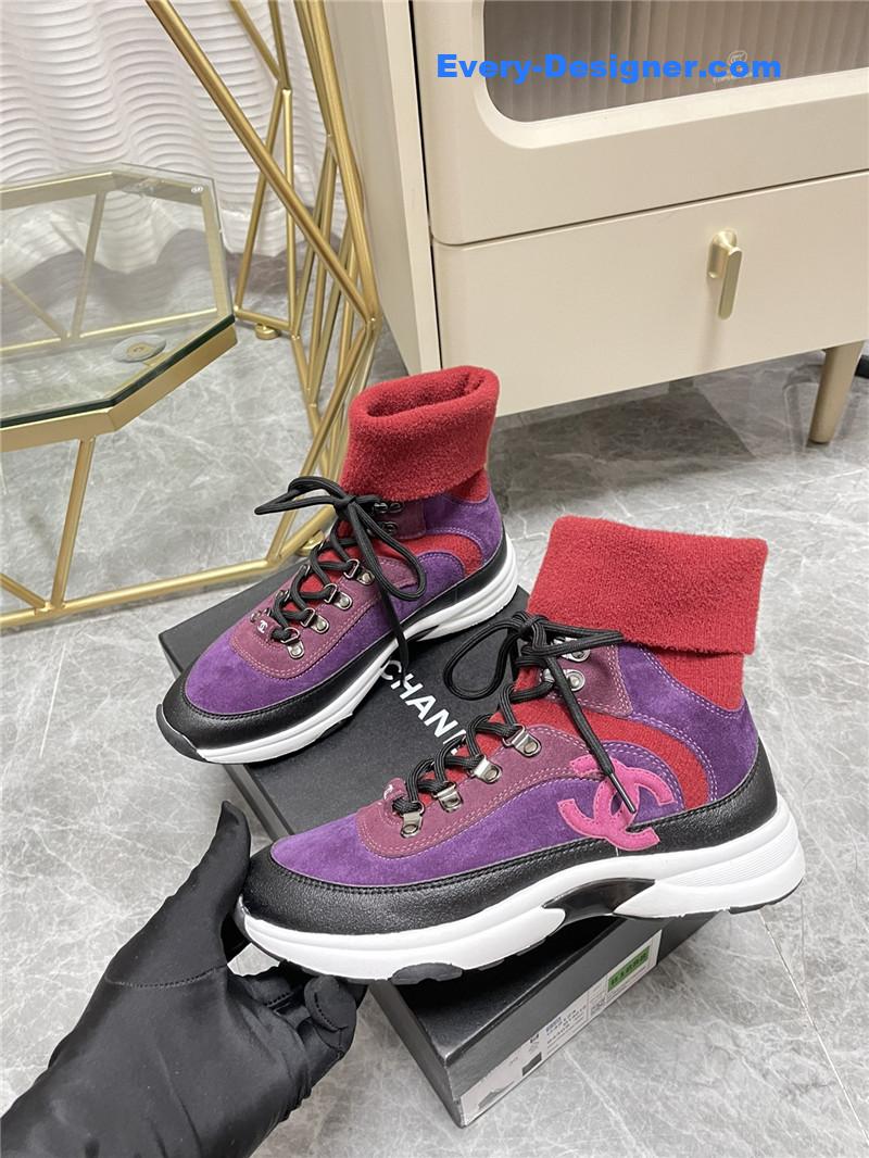 Chanel panda color casual sneakers