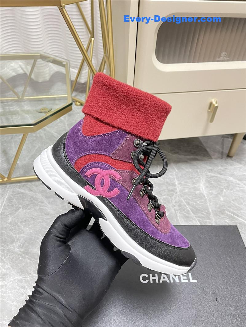 Chanel panda color casual sneakers