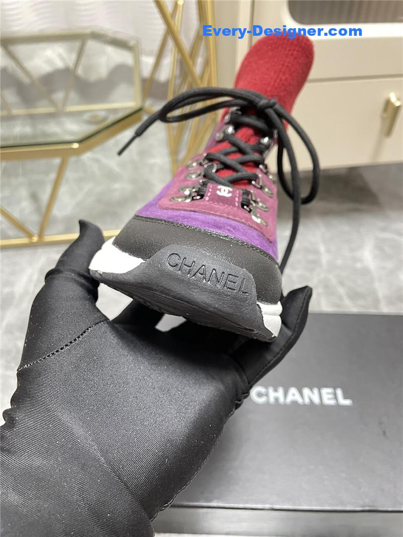 Chanel panda color casual sneakers