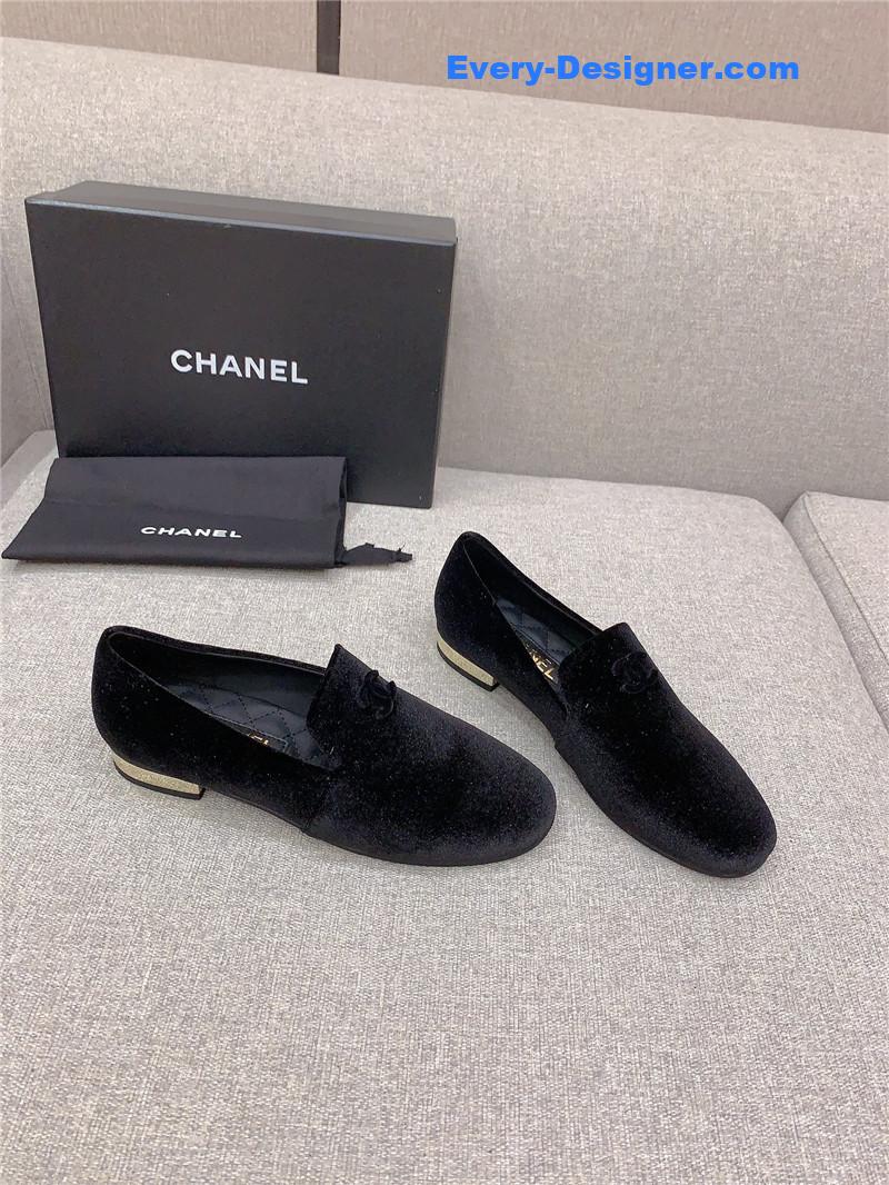 Chanel new flat loafers