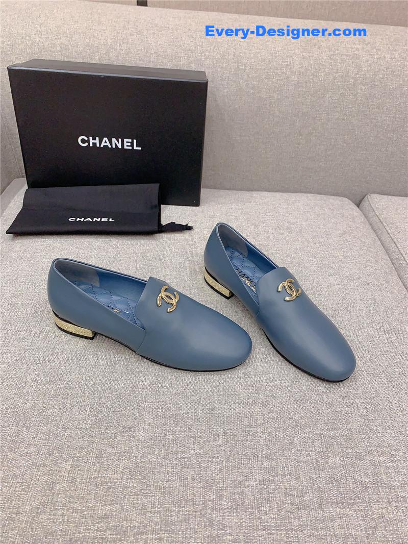 Chanel new flat loafers