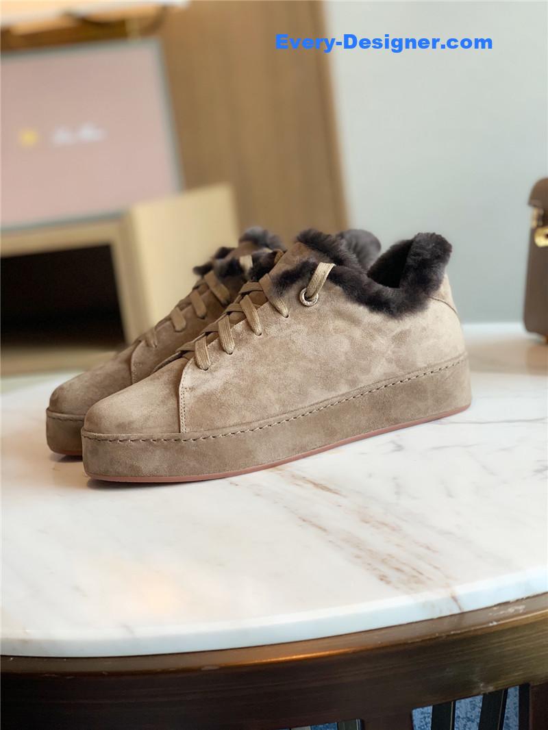 L0r0 P1ana cashmere retro casual shoes