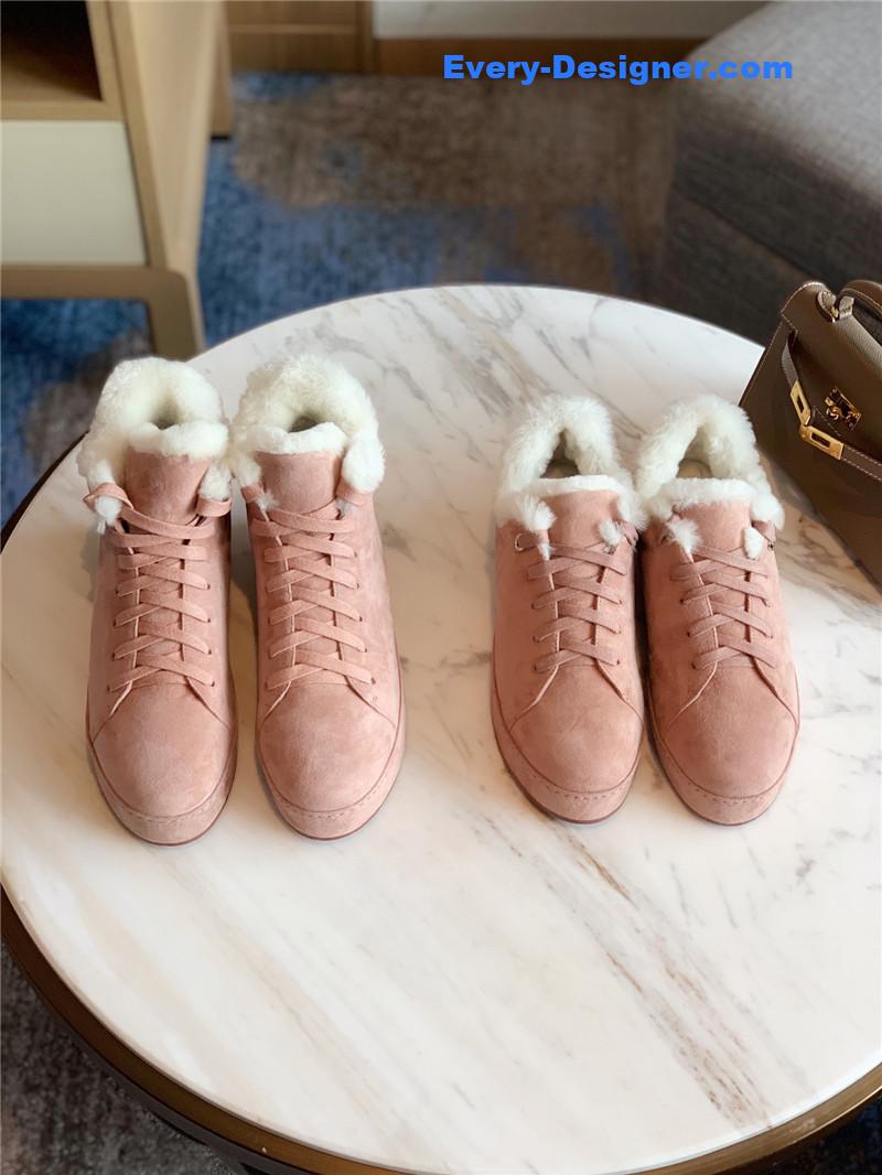 L0r0 P1ana cashmere retro casual shoes