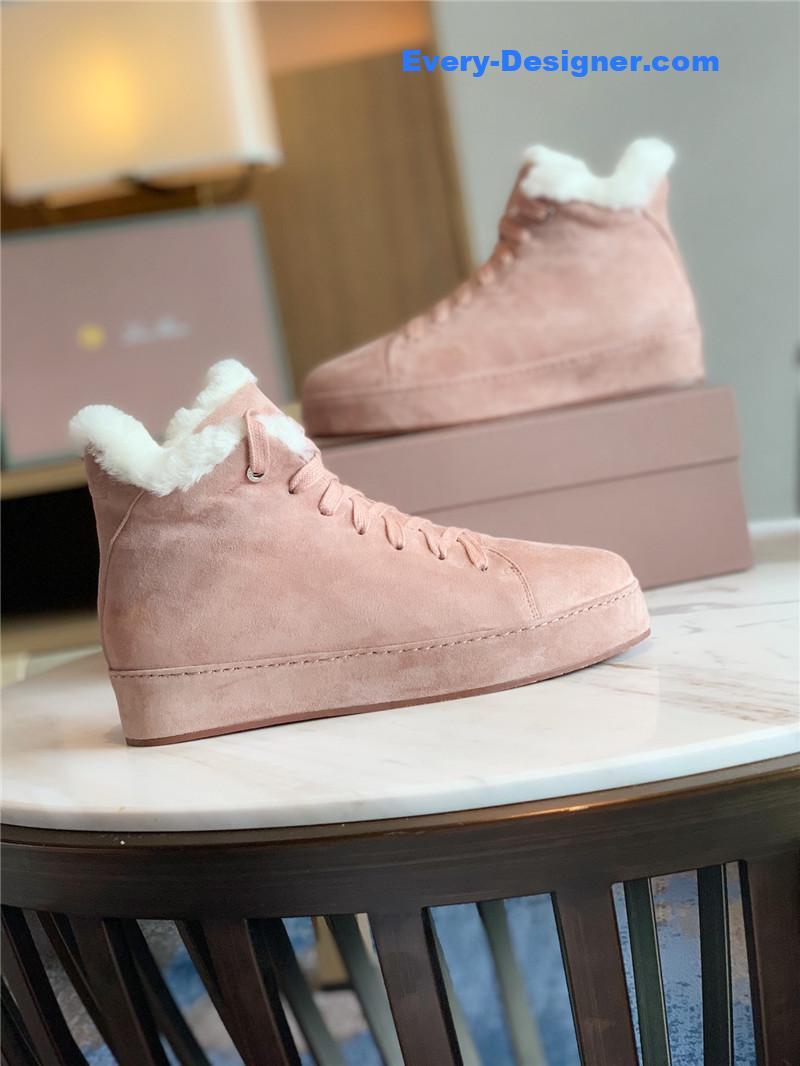 L0r0 P1ana cashmere retro casual shoes