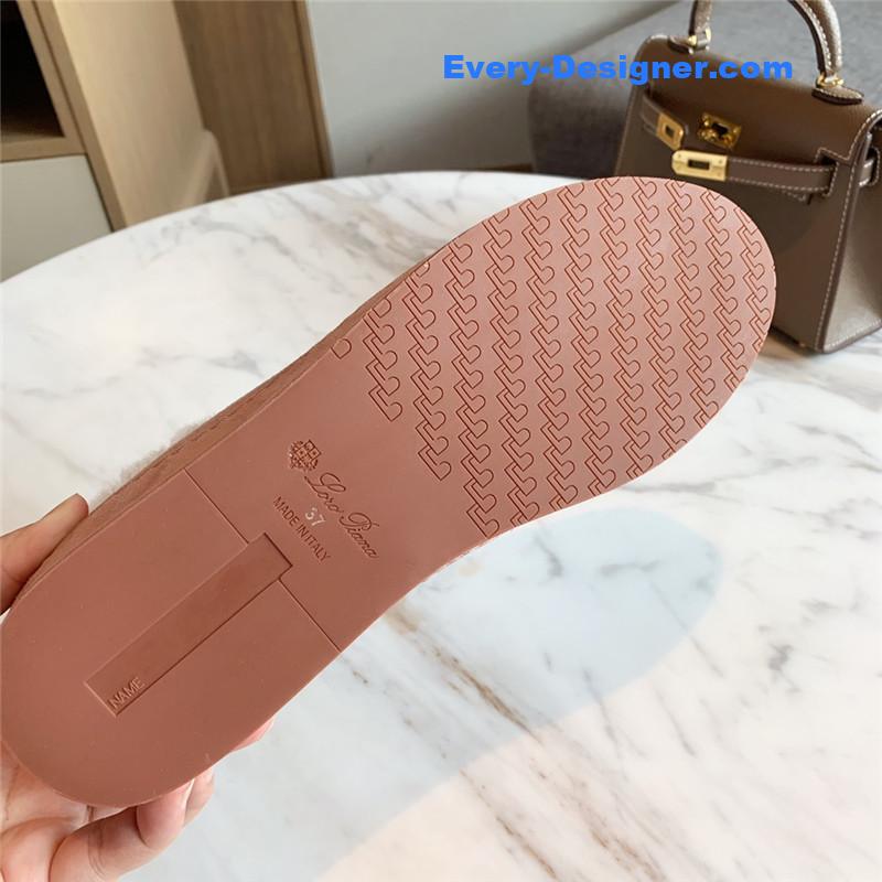 L0r0 P1ana cashmere retro casual shoes