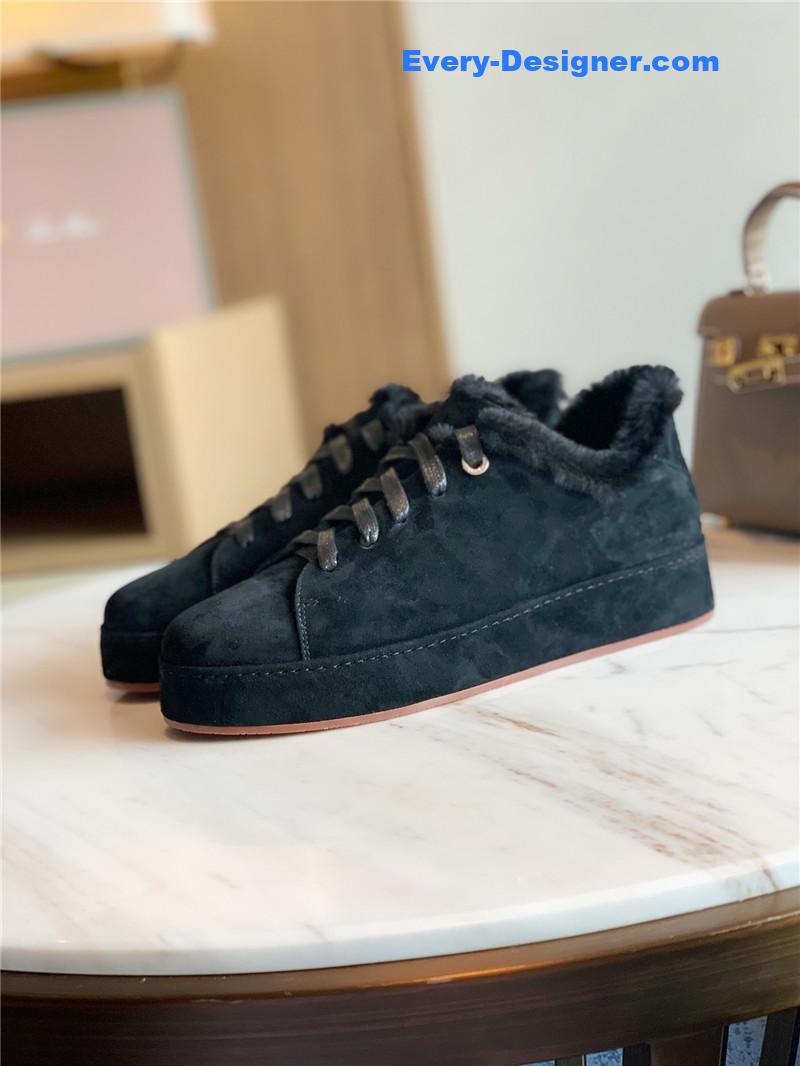L0r0 P1ana cashmere retro casual shoes