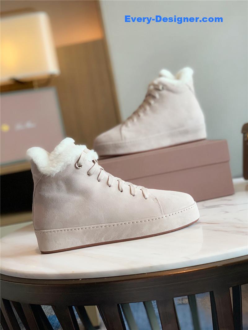 L0r0 P1ana cashmere retro casual shoes